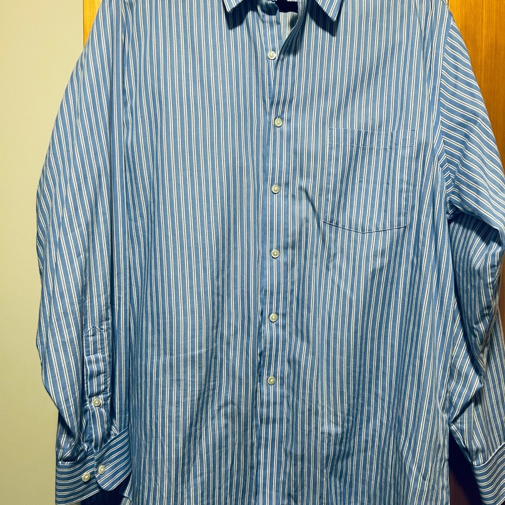 Arrow Blue Casual Button Down Shirt